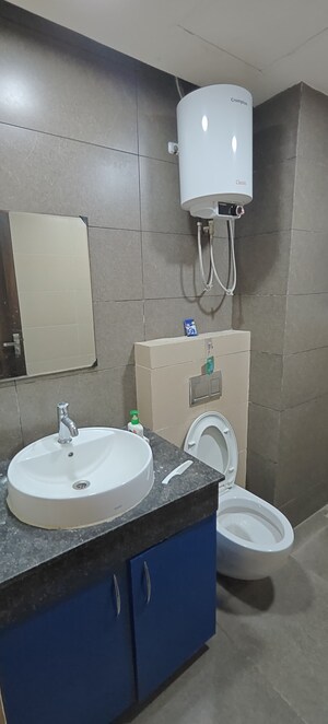 Bathroom in 3 BHK Apartment at AIG Park Avenue, Sector 4 Greater Noida – for Rent