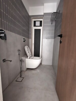 Bathroom in 1 BHK Apartment at Mahavir Arham Mourya, Chembur – for Rent