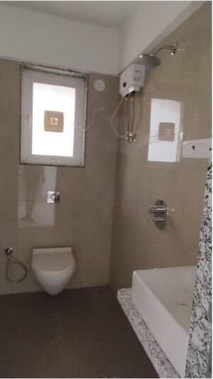Bathroom in 3 BHK Apartment at Vaibhavlaxmi Queens Glory, Chembur – for Rent