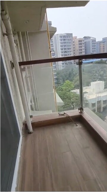 Balcony in 3 BHK Apartment at Vaibhavlaxmi Queens Glory, Chembur – for Rent