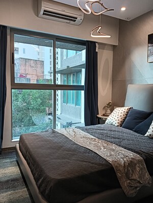 Bedroom in 2 BHK Apartment at Chandak Cornerstone, Worli – for Sale