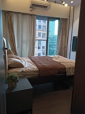 Bedroom in 2 BHK Apartment at Chandak Cornerstone, Worli – for Sale