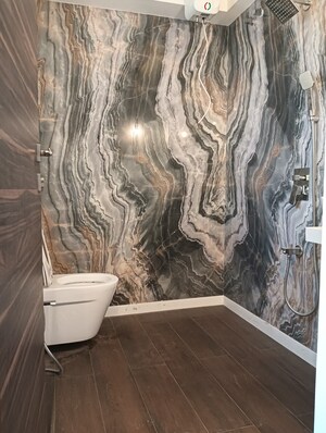 Bathroom in 2 BHK Apartment at Chandak Cornerstone, Worli – for Sale