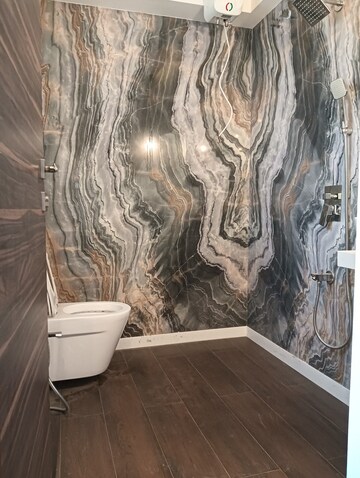 Bathroom in 2 BHK Apartment at Chandak Cornerstone, Worli – for Sale