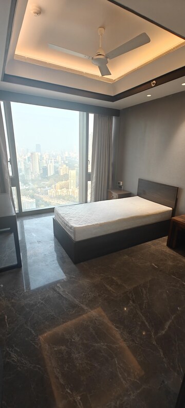 Bedroom in 4 BHK Apartment at Lodha Trump Tower, Worli – for Rent