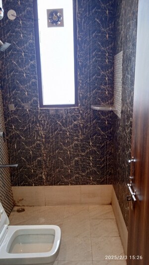 Bathroom in 1 RK Builder Floor at Vipul Square, Sushant Lok I – for Rent
