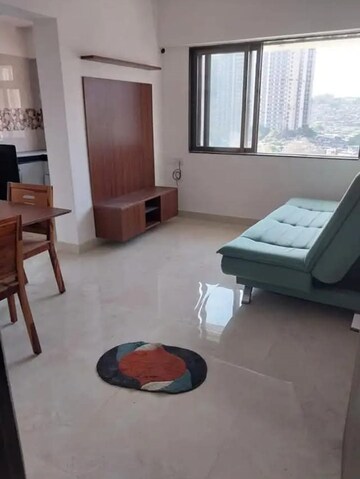 Living Room in 1 BHK Builder Floor at Kandivali East – for Rent
