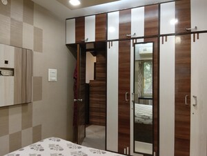 Bedroom in 2 BHK Apartment at Ahimsa Heights, Malad West – for Rent