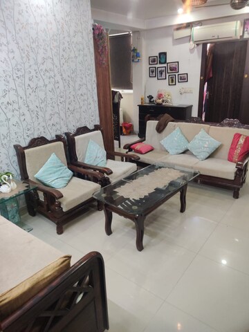 Living Room in 2.5 BHK Apartment at Galaxy North Avenue, Gaur City 1 – for Sale