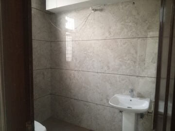 Bathroom in 3 BHK Builder Floor at Ansal Sushant Apartments, Sushant Lok I – for Rent