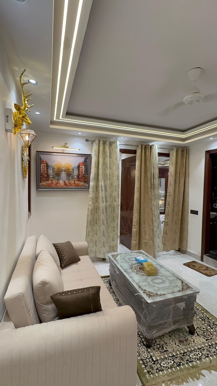 Living Room, palm-residency-chhatarpur 2 Bedroom 1000 Sq.Ft. Builder Floor In Chattarpur Delhi 9659559