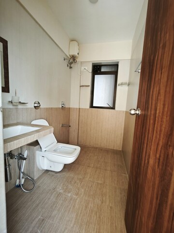 Bathroom in 3 BHK Apartment at BDL Hresa, Chembur – for Rent
