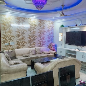 Living Room in 3 BHK Builder Floor at Vikas Puri – for Sale