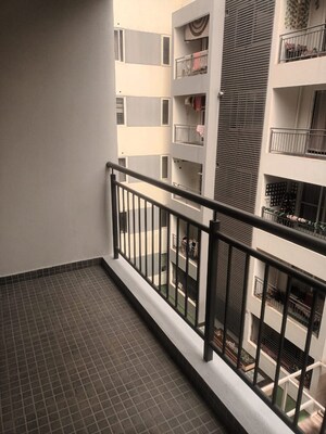 Balcony in 2 BHK Apartment at IN Land Edilon, Yelahanka New Town – for Rent