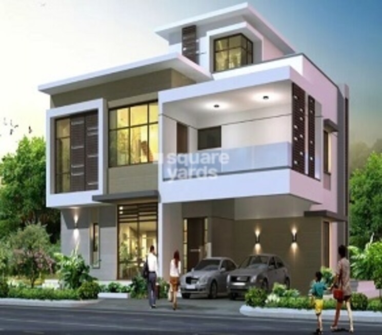 Exterior View, visions-urjith 4 Bedroom 4562 Sq.Ft. Villa In Tellapur Hyderabad 9660213