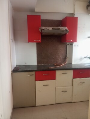 Kitchen in 1.5 BHK Apartment at Puranik Hometown, Ghodbunder Road – for Rent