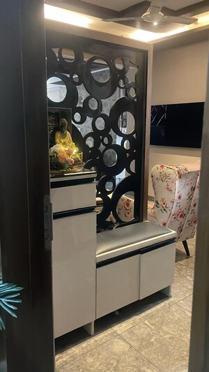 Kitchen in 4 BHK Apartment at Omkar Royal Nest, Tech Zone 4 Greater Noida – for Rent