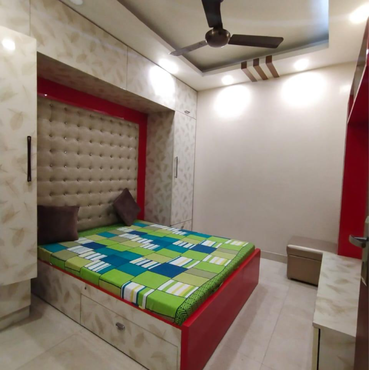 Bedroom, jungpura extension 2 Bedroom 1800 Sq.Ft. Builder Floor In Jungpura Extension Delhi 9660037
