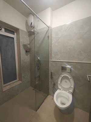 Bathroom in 3 BHK Apartment at L & T Seawoods Residences Phase 1 Part A, Seawoods – for Rent