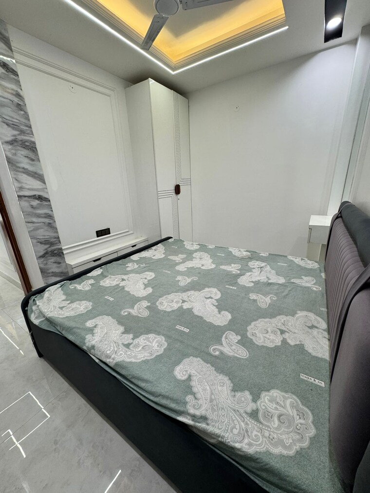 Bedroom, dwarka mor 3 Bedroom 85 Sq.Yd. Builder Floor In Dwarka Mor Delhi 9660153