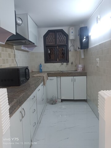 Kitchen in 2 BHK Builder Floor at Govindpuri – for Rent