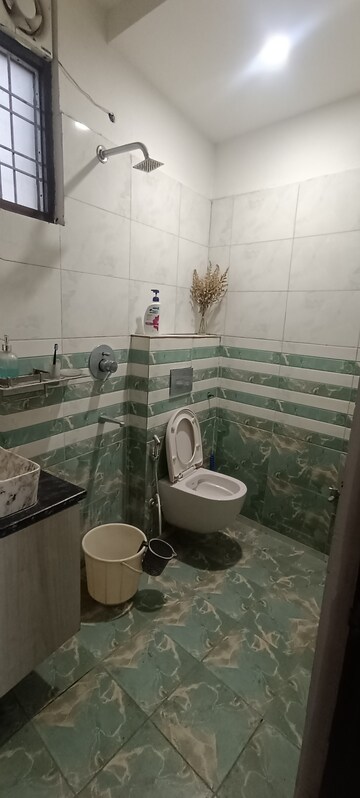 Bathroom in 1 BHK Builder Floor at Sushant Lok 3, Sector 57 – for Rent