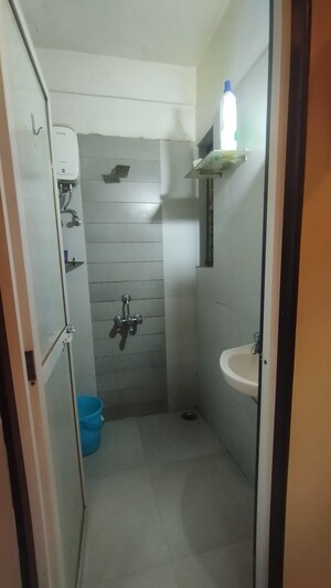Bathroom in 1 BHK Apartment at Ulwe Sector 2 – for Rent