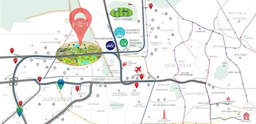 5 BHK Apartment – Map Location View at Sector 113 - for Sale