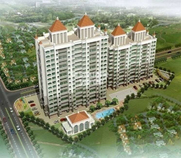 Exterior View, tharwani-heritage 2 Bedroom 1000 Sq.Ft. Apartment In Kharghar Sector 7 Navi Mumbai 9660604