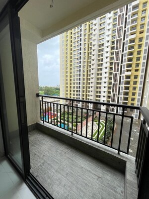 Balcony in 1 BHK Apartment at Runwal Gardens Phase I, Dombivli East – for Rent