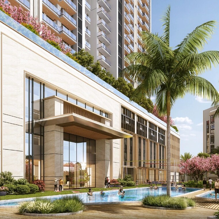 Exterior View, satya-levante-residences 4 Bedroom 3250 Sq.Ft. Apartment In Sector 104 Gurgaon 9660571