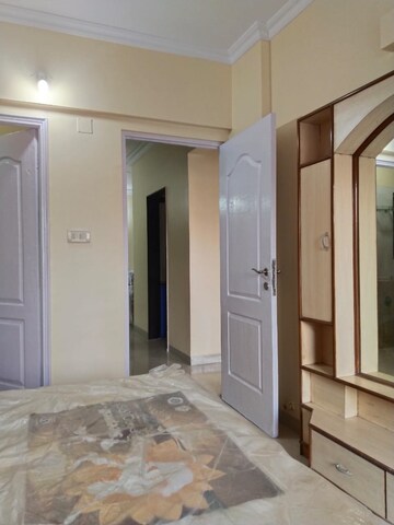 Bedroom in 2 BHK Apartment at Tharwani Heritage, Kharghar Sector 7 – for Rent