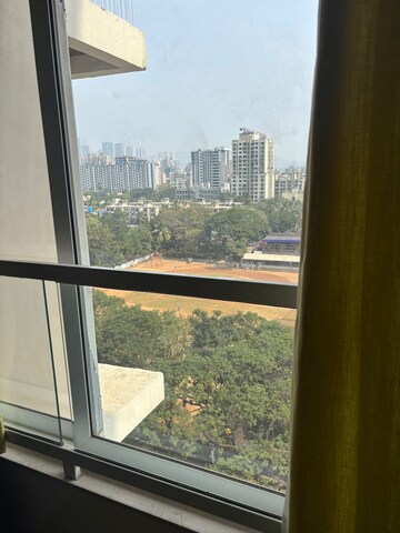 Balcony in 3 BHK Apartment at Omkar Alta Monte, Malad East – for Rent
