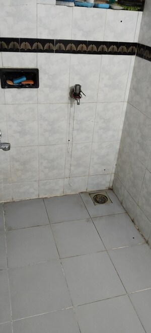 Bathroom in 1 BHK Apartment at Erandavane CHS, Erandwane – for Rent