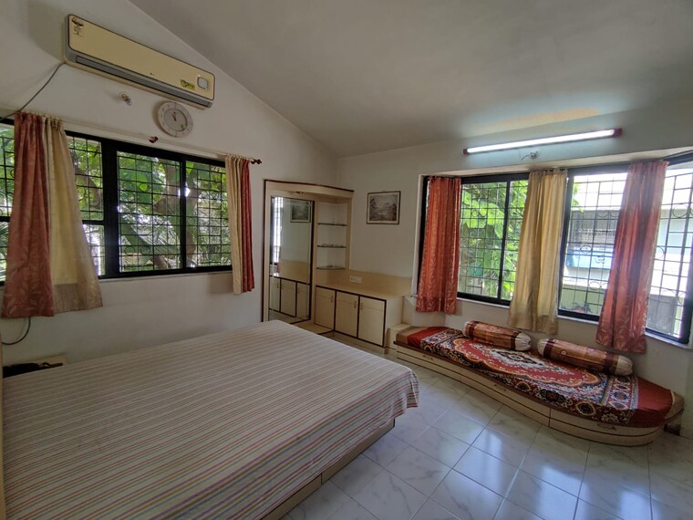 Bedroom, paranjape-ojas 4 Bedroom 2590 Sq.Ft. Villa In Pashan Sus Road Pune 9660742