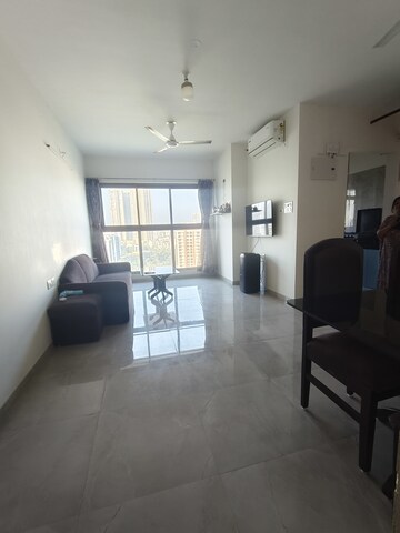 Living Room in 2 BHK Apartment at Sheth Irene, Malad West – for Rent