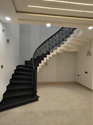 Staircase in 6 BHK Villa at Gomti Nagar – for Sale