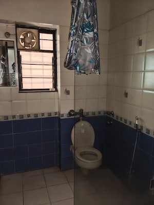 Bathroom in 3.5 BHK Independent House at Kapil Malhar Apartment, Baner – for Rent
