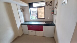 Kitchen in 1 RK Apartment at Tulsi Heights Virar East, Virar East – for Rent