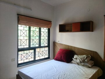 Bedroom in 3 BHK Apartment at Nirmiti Harmony, Aundh – for Rent