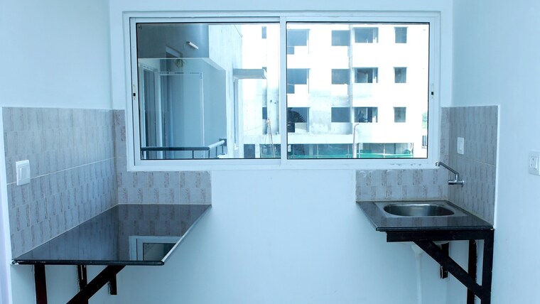 Kitchen, shriram-grand-one 2 Bedroom 827 Sq.Ft. Apartment In Uttarpara Kotrung Kolkata 9660779