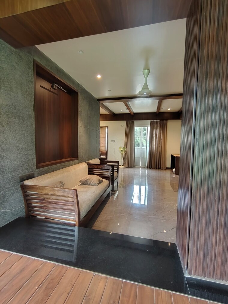 Living Room, sai-canary 3 Bedroom 2900 Sq.Ft. Apartment In Balewadi Pune 9660837