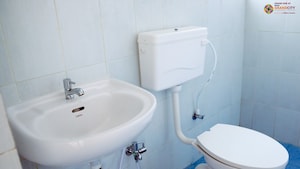 Bathroom in 1 BHK Apartment at Shriram Sunshine One, Uttarpara Kotrung – for Sale