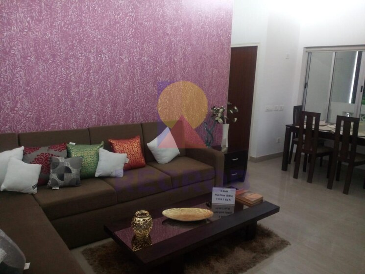 Living Room, shriram-sunshine-one 2 Bedroom 630 Sq.Ft. Apartment In Uttarpara Kotrung Kolkata 9660840