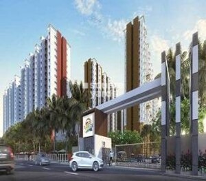 3 BHK Apartment – Exterior View View at Shriram Sunshine One, Uttarpara Kotrung - for Sale