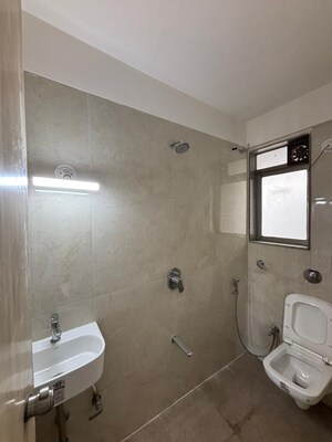 Bathroom in 1 BHK Apartment at Shivalik Bandra North Gulmohar Avenue, Bandra East – for Rent