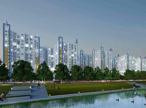 3 BHK Apartment – Exterior View View at Shriram Sunshine One, Uttarpara Kotrung - for Sale