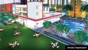 3 BHK Apartment – Exterior View View at Shriram Sunshine One, Uttarpara Kotrung - for Sale