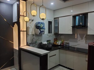 Kitchen in 2 BHK Builder Floor at Rajeshwar Nagar Phase 1 – for Rent