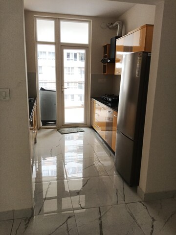 Kitchen in 2.5 BHK Apartment at Mantri Lithos, Thanisandra – for Rent